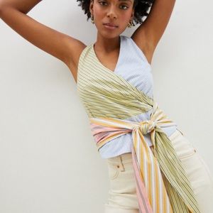 Maeve Elizia Tie Front Tank
